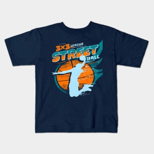 3x3 League || Street ball Kids T-Shirt